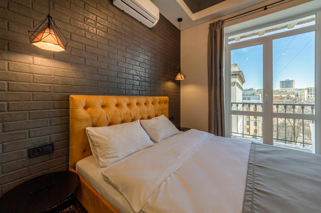 Idea Design Apart-Hotel Prorizna Kijev Kültér fotó