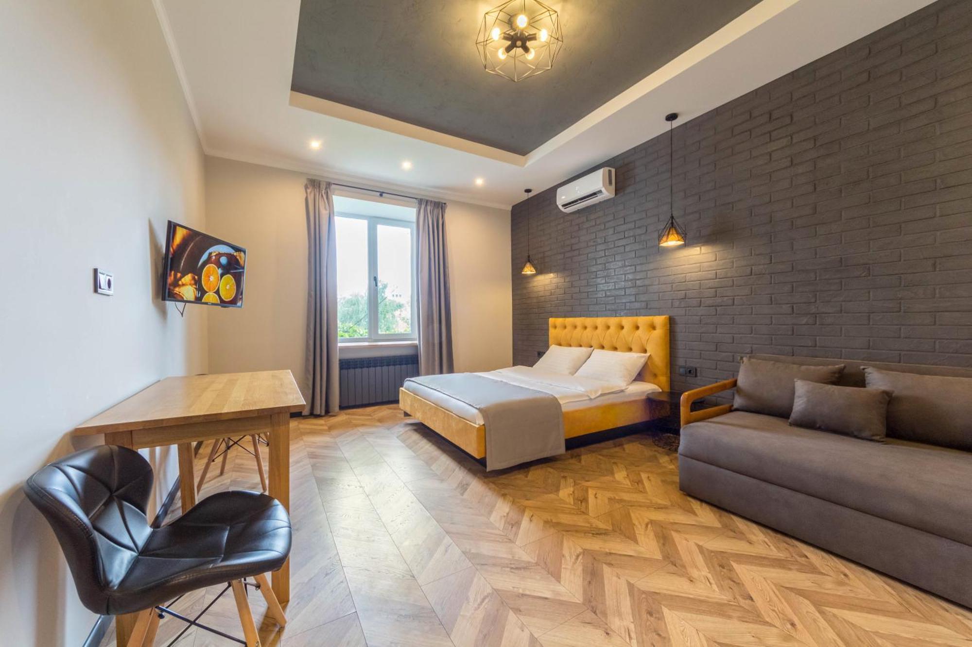 Idea Design Apart-Hotel Prorizna Kijev Kültér fotó