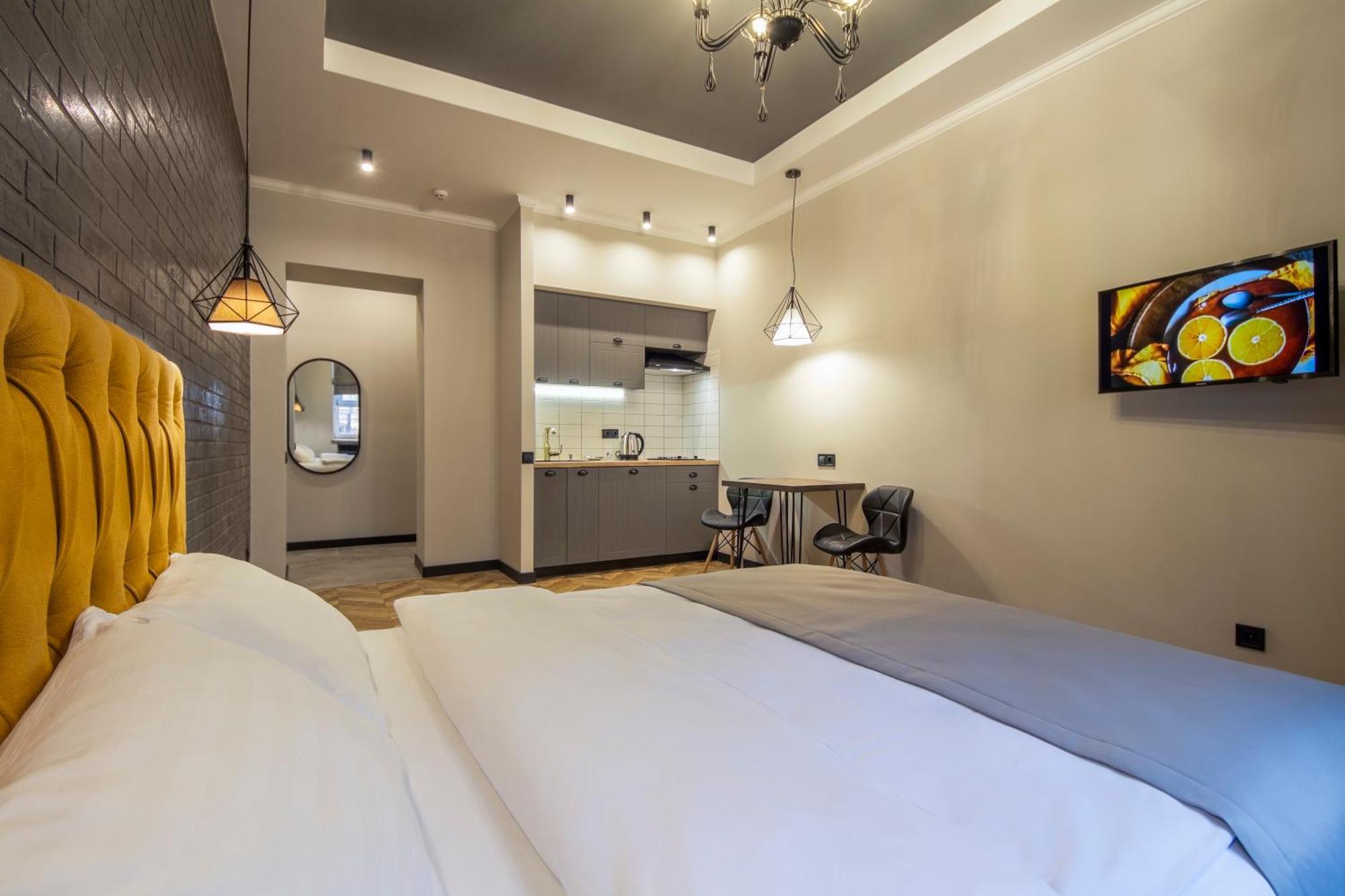 Idea Design Apart-Hotel Prorizna Kijev Kültér fotó